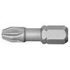 Bit for crosshead screws - ED.101T -  1/4" L25mm for Pozidriv screws 1T